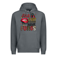 Rock girls just wanna have funds Premium Hoodie - JahusDesignShop