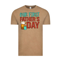 Vintage Coffee our first father's day Vintage Tee - Artiststas