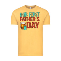 Vintage Mustard our first father's day Vintage Tee - Artiststas