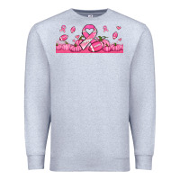 Heather Grey breast cancer american football Premium Sweatshirt - Jasminsmagicworld