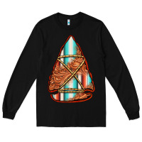 Black turquoise serape tooled leather arrowhead Long Sleeve Tee - Jasminsmagicworld