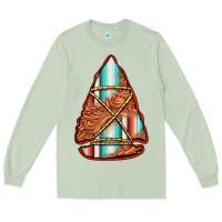 Matcha turquoise serape tooled leather arrowhead Long Sleeve Tee - Jasminsmagicworld