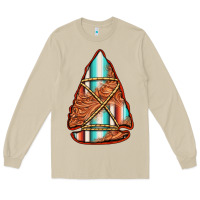 Mushroom turquoise serape tooled leather arrowhead Long Sleeve Tee - Jasminsmagicworld
