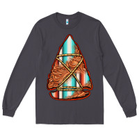 Smoke turquoise serape tooled leather arrowhead Long Sleeve Tee - Jasminsmagicworld