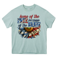 Arona home of the free because of the brave sunflower bi Heavy Core Tee - texasbilliewilder