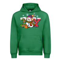 Christmas Joy Snowman Urban Hoodie | Teevron