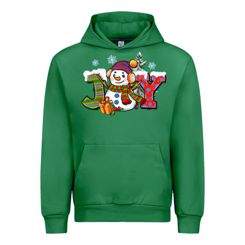 Christmas Joy Snowman Urban Hoodie by CowGirlArtShop | Teevron