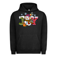 Pigment Black christmas joy snowman Urban Hoodie - CowGirlArtShop