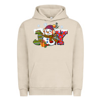Pigment French Oak christmas joy snowman Urban Hoodie - CowGirlArtShop
