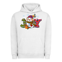 Pigment Lunar Rock christmas joy snowman Urban Hoodie - CowGirlArtShop