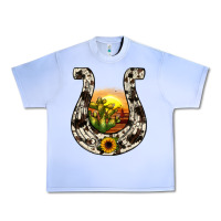 Grape Ice horseshoe sunset Urban Heavy Tee - JahusDesignShop
