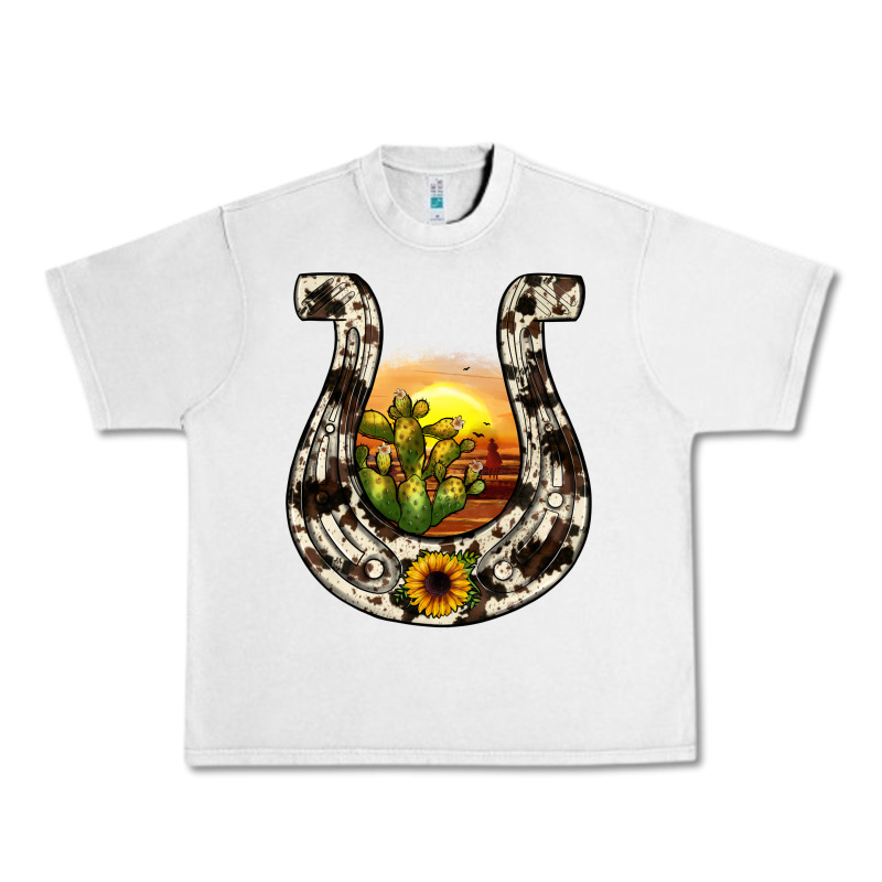 Horseshoe Sunset Urban Heavy Tee by JahusDesignShop | Teevron