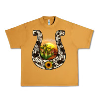 Peanut Butter horseshoe sunset Urban Heavy Tee - JahusDesignShop