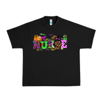 Black halloween nurse Urban Heavy Tee - AdoDesignShop
