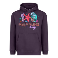 Plum 100 mermazing days Heavyweight Hoodie - Artiststas