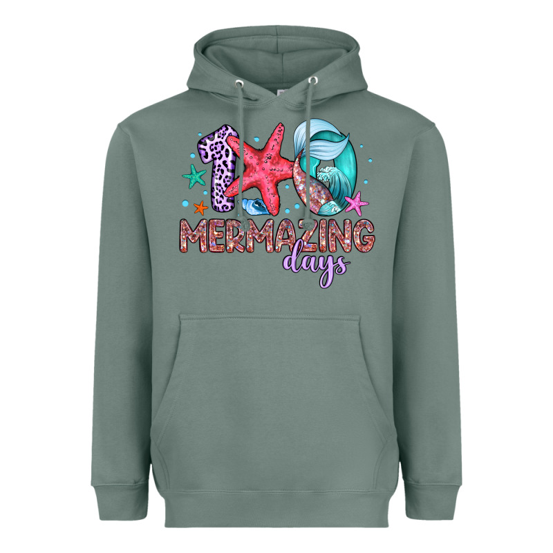 100 Mermazing Days Heavyweight Hoodie by Artiststas | Teevron