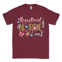 Burgundy Registered Nurse Classic Tee - LillyAllenDesigns