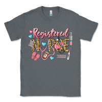 Charcoal Heather Registered Nurse Classic Tee - LillyAllenDesigns