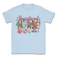 Dusty Blue Registered Nurse Classic Tee - LillyAllenDesigns