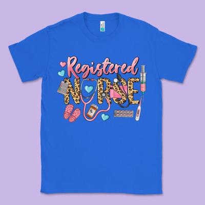Registered Nurse Classic Tee Designed By Lillyallendesigns
