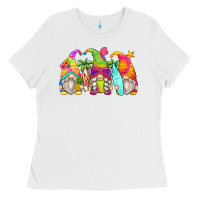 White summer gnomes Ladies Tee - Zillion Design Studio