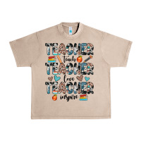 French Oak teacher teach love inspire Urban Heavy Tee - JahusDesignShop