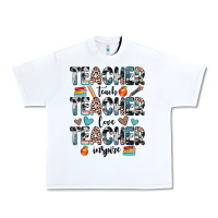 White teacher teach love inspire Urban Heavy Tee - JahusDesignShop