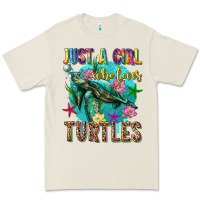 Bone just a girl who loves turtles Premium Tee - texasbilliewilder
