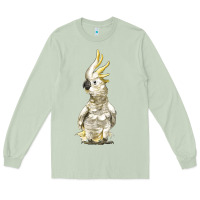 Matcha Cockatoo Bird Long Sleeve Tee - LillyAllenDesigns