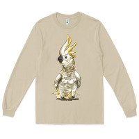 Mushroom Cockatoo Bird Long Sleeve Tee - LillyAllenDesigns