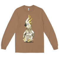 Toasted Coconut Cockatoo Bird Long Sleeve Tee - LillyAllenDesigns