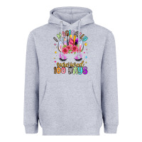 Heather Grey i magically survived 100 days Heavyweight Hoodie - Artiststas
