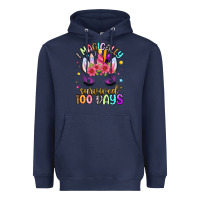 Navy i magically survived 100 days Heavyweight Hoodie - Artiststas