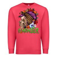 Cardinal momster halloween momlife Premium Sweatshirt - Jasminsmagicworld