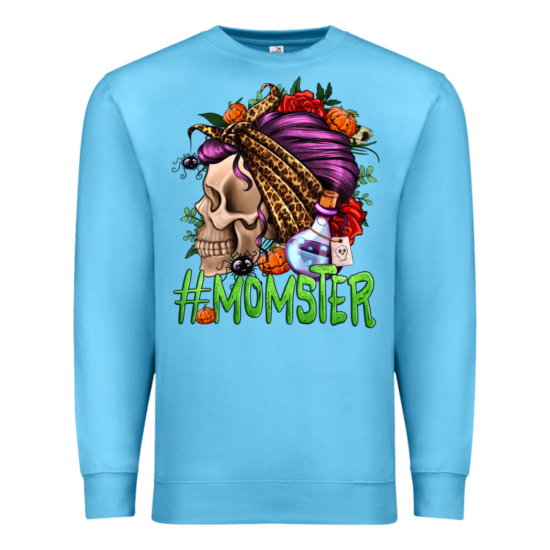 Momster Halloween Momlife Premium Sweatshirt by Jasminsmagicworld | Teevron