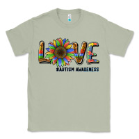Matcha love sunflower autism awareness Classic Tee - BarkalooDesign