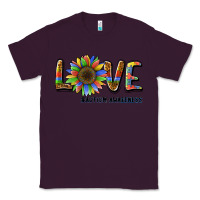 Plum love sunflower autism awareness Classic Tee - BarkalooDesign