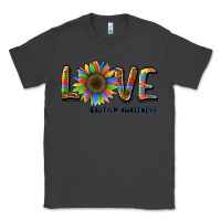 Smoke love sunflower autism awareness Classic Tee - BarkalooDesign