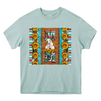 Arona goat family mom sunflowers serape leopard cowhide tumbler Heavy Core Tee - Artiststas