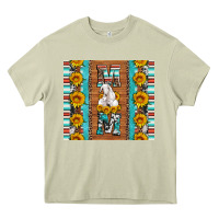 Mossy goat family mom sunflowers serape leopard cowhide tumbler Heavy Core Tee - Artiststas