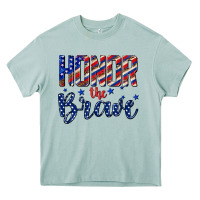 Arona honor the brave Heavy Core Tee - texasbilliewilder