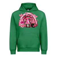 Emerald gnomes rainbow breast cancer Urban Hoodie - CowGirlArtShop