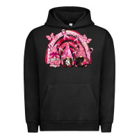 Pigment Black gnomes rainbow breast cancer Urban Hoodie - CowGirlArtShop