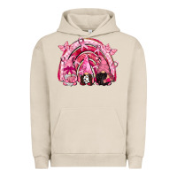 Pigment French Oak gnomes rainbow breast cancer Urban Hoodie - CowGirlArtShop