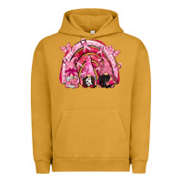 Pigment Peanut Butter gnomes rainbow breast cancer Urban Hoodie - CowGirlArtShop