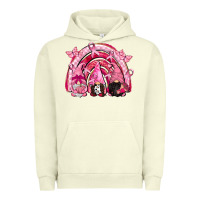 Pigment Pistachio gnomes rainbow breast cancer Urban Hoodie - CowGirlArtShop