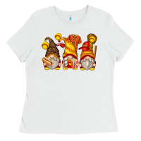 White softball gnomes Ladies Tee - Zillion Design Studio
