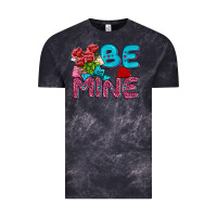 Cloud Black be mine valentine Vintage Tee - AdoDesignShop