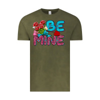 Vintage Olive be mine valentine Vintage Tee - AdoDesignShop