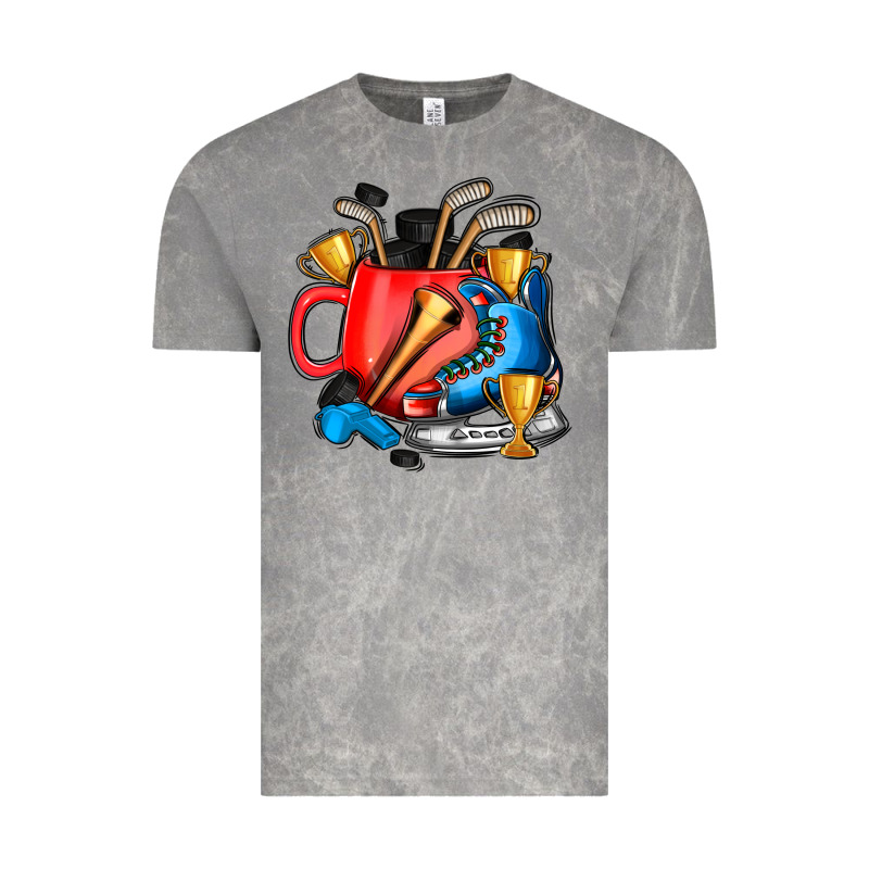 Hockey Coffee Vintage Tee by AdoDesignShop | Teevron